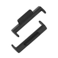 thumbnail image 5 of 2 uds conector de correa de reloj 22mm conector de correa de reloj de Metal pieza accesorio para FIT 2 negro, 5 of 5