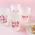 thumbnail image 4 of ForYourParty Valentine Party Cups - Pink and Purple Frosted Cups, 4 of 7