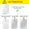 thumbnail image 4 of Fintie SlimShell Case for Samsung Galaxy Tab A 10.1 with S Pen Tablet - Ultra Lightweight Stand Cover, 4 of 7