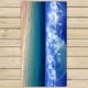 thumbnail image 1 of ABPHQTO Toalla de ducha de playa Blue Seashore Toalla de ducha para uso doméstico y de viaje Tamaño 75x140 cm ABPHQTO Towel-SL-36-30x56, 1 of 1