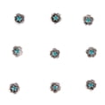 thumbnail image 4 of 100 Piezas 3D Decoraciones DIY Joyería Imitación Aleación Decoraciones de Uñas shamjiam arte del clavo de la aleación, 4 of 6