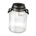 thumbnail image 1 of jifeng Pickle Jar Fermentation Bottle Food Storage Container for Picnic Work Pantry Black 7 L, 1 of 9