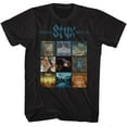 thumbnail image 1 of Styx Album Grid Black Adult T-Shirt, 1 of 2