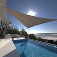thumbnail image 5 of Voile d'Ombrage 2mx2m Triangle Beige, Utilisation Polyvalente pour Patio Jardin Piscines, Voile d'Ombrage Extérieure Résistante aux Intempéries et à l'Eau, 5 of 5