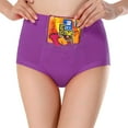 thumbnail image 1 of Culottes Menstruelles Rouges avec Poche Maternité Post-Partum sous-Vêtements-Violet-TG, 1 of 2