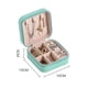thumbnail image 2 of Caja De Joyería De Viaje, Exquisita Caja Organizadora De Joyería Portátil Resistente A Los Arañazos De Gran Capacidad Para Viajes Al Aire Libre, 2 of 7
