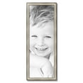 thumbnail image 2 of ArtToFrames 12x34" Antique Silver Panel Picture Frame, Silver Wood Poster Frame, with Regular Acrylic and 2 (FBPL-4760), 2 of 7