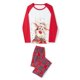 thumbnail image 3 of Conjunto de pijama navideño familiar a juego Fiomva, pijama navideño con estampado de renos a cuadros, ropa de dormir para mujeres, hombres y niños, 3 of 8