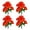 Watermelon Red, variant on Nice Quality Bouquet 10PCS 9-Head Curled Ice And Snow Roses Artificial Silk Flowers For Wedding Valentines Decoration Best Valentine Gifts 2061