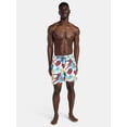 thumbnail image 2 of Marvel Deadpool Palms Men's and Big Men's Swim Trunks, Sizes S-3XL, 2 of 5