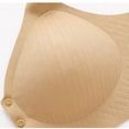 thumbnail image 5 of Smsaxvxz Plus Size Wireless Bras for Women Comfortable Adjustable Straps Push Up Support Front Closure Bra Khaki, 5 of 7