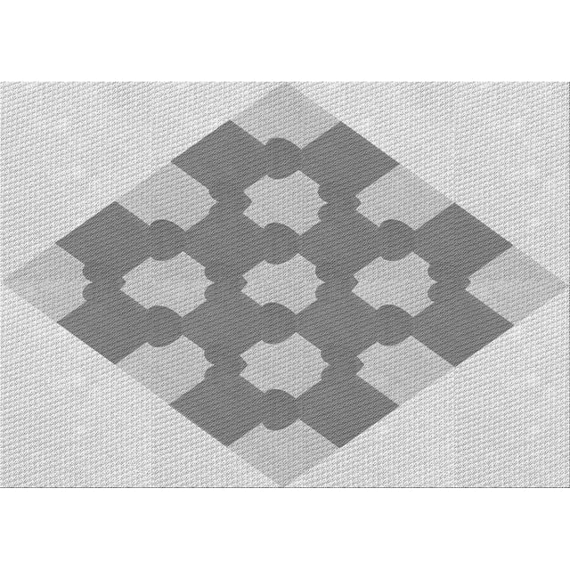 Ahgly Company Tapis Rectangulaire d'Intérieur Lavable en Machine Gris Canon de Fusil, 8 Pieds x 12 Pieds