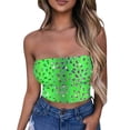 thumbnail image 2 of Birdeem Tube Tops Womens Printed Strapless Yoga Exercise Chest Wrap Pullover, 2 of 12