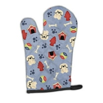 Dog House Collection Pekingnese Cream Oven Mitt