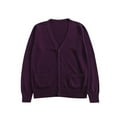 thumbnail image 7 of Women's Knitted Button Up Cardigan Sweater Hoodie with Pockets Long Sleeve Loose Fit Casual Daily Wear Travel Loungewear Fashion Essential Gift for Women | CSEONE,Dark Blue XL, 7 of 7