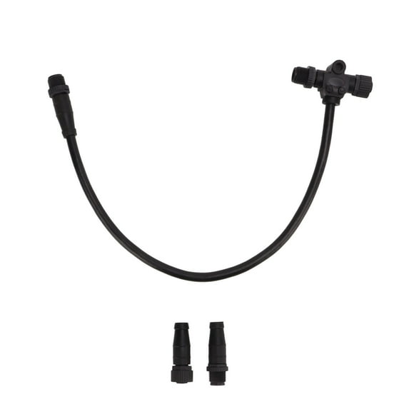 MAYUJIAA For NMEA 2000 T to Male Backbone Cable with Male Female Terminator Set M12 5 Pin for B G Network QM321-24878