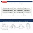 thumbnail image 3 of Odeerbi Baby Bodysuit Layette Onesie for Toddler Infant Girls Boys Festival Print 2025 Long Sleeve Romper Jumpsuit Gray, 3 of 9