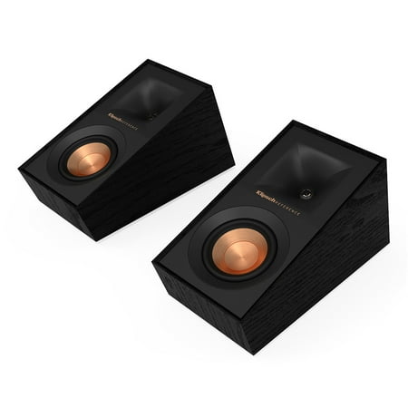 UPC: 0743878046366 | Klipsch R-40SA Reference Dolby Atmos Speakers – Pair (Black)