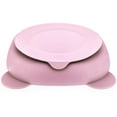 thumbnail image 6 of Beille 1pc Pink Baby Feeding Essentials Panda Food Grade Silicone Suction Plate, 6 of 10