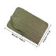 thumbnail image 2 of Nestingho Estuche Enrollable Verde De Lona Para Pinceles De Pintura Con Gran Capacidad Y Compartimentos Organizadores, 2 of 8