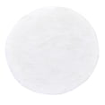 thumbnail image 2 of DOLITY Tapis Rond, Tapis en Fausse Fourrure pour Chambre, 60cm Blanc, 2 of 8