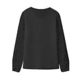 thumbnail image 4 of Lace Long Sleeve Shirts for Women,Elegant Lace Lantern Long Sleeve T-Shirt for Women Trendy Sexy V Neck Spring Tunic Tops Blouse,Women's Lace Long Sleeve Blouse 2024, 4 of 5