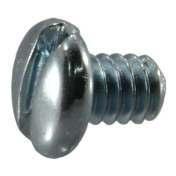 #2-56 x 1/8" Zinc Slotted Pan Head Machine Screws (30 pcs.)