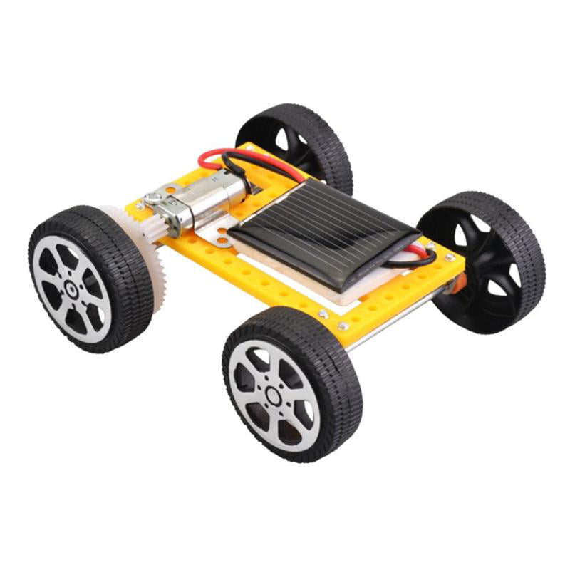 DIY Solar Powered Assemble Toy Car Science Educational Kit for Kids Student 