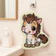 thumbnail image 1 of Uuiauoio Year Of The Horses Cute Patterns Hand Towel And Absorbent Hanging Plushes Thickened Bathroom Hand Towel And Kitchen Hand Towel, 1 of 6