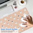 thumbnail image 4 of Long Mouse Pads for Desk,Minimalist Halloween Ghost Pattern Desk Mats on Top Of Desks, Desk Mouse Pad Extra Large with 3mm Non-Slip Base and Stitched Edge for Gaming,Office,Work,Home 31.5x15.7in, 4 of 5