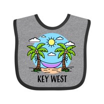 Inktastic Summer Vacation in Key West Boys or Girls Baby Bib