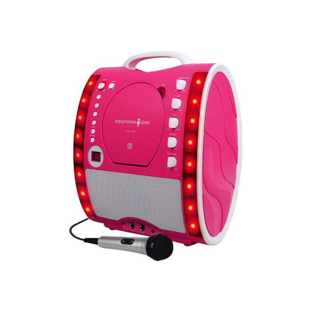 Singing Machine SML343 Karaoke system pink