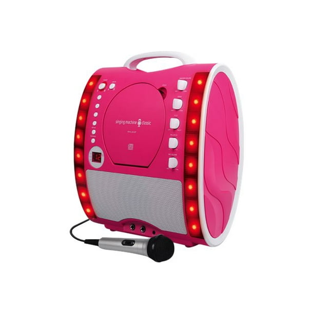 Singing Machine SML343 Karaoke system pink