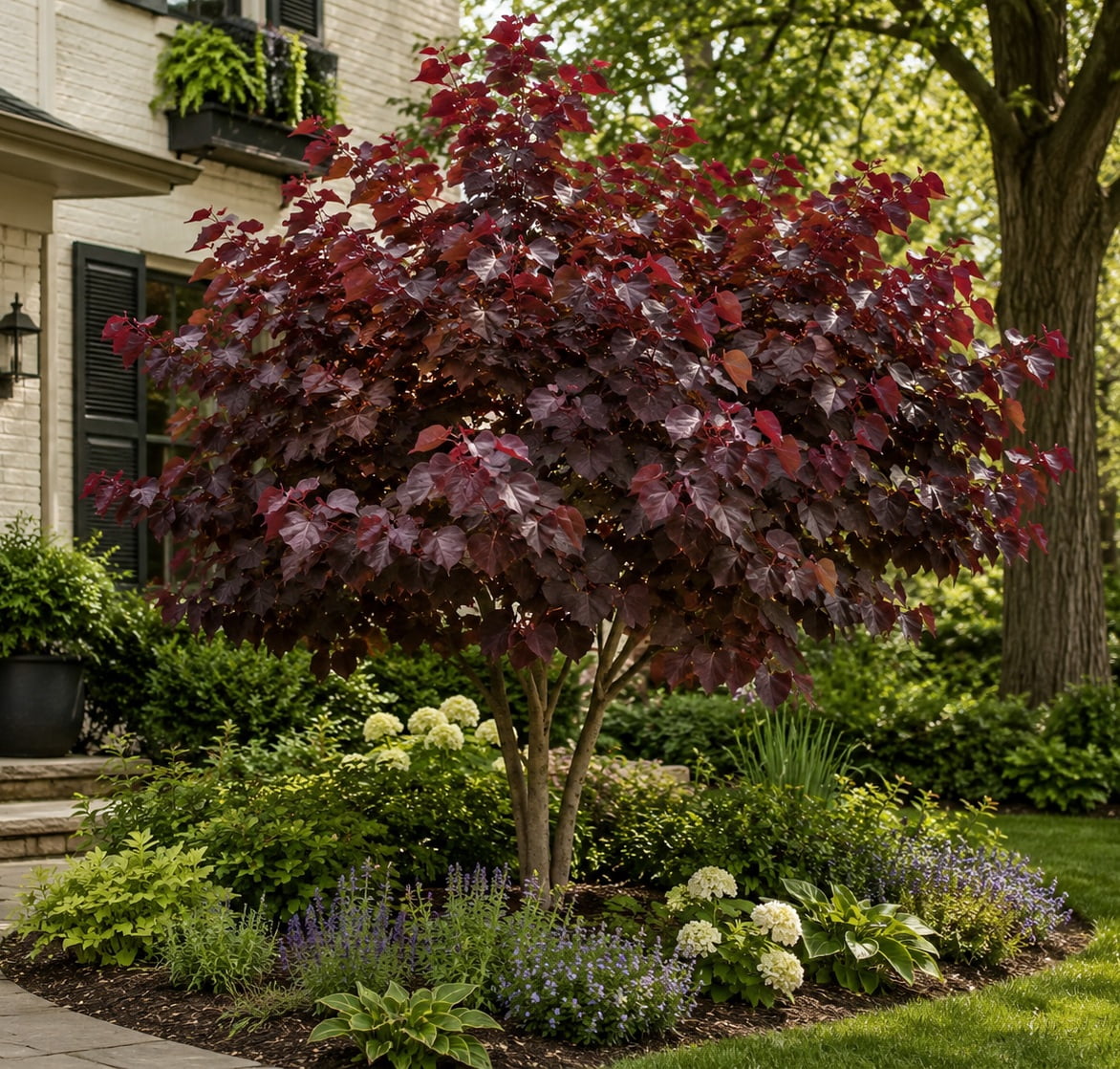 Expert Gardener Merlot Redbud Tree, 2-3 ft Tall, 5 gal Grower Pot