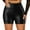 Black, variant on Hauaitttt Pants Leggings Stretch Waisted Womens High Leather Pleather Pants Zip Open Crotch Short Pants Womens Pants Womens Casual Pants 2x Beach Cover up Pants for Women High Waist Dress Pants for