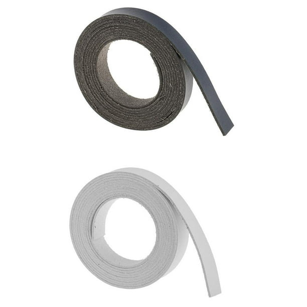 2 Piezas Tiras de Artesanía de material cuero Leathercraft Cinta de 15mm de Ancho