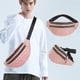 thumbnail image 1 of Riñonera para hombre y mujer | Riñonera ajustable con 2 bolsillos con cremallera | Riñonera ligera de poliéster para viajes, senderismo, correr, ciclismo y actividades al aire libre, 1 of 6