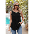 thumbnail image 5 of Womens Loose Tank Tops Black S, 5 of 10