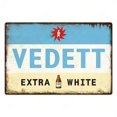 thumbnail image 3 of Placa de marca de cerveza, letrero de hojalata, letrero de metal, placa decorativa, decoración de pared, pub, cocina, bar, cueva de hombre, club, decoración, 3 of 5