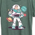 thumbnail image 3 of Toy Story 4 - Buzz And Planets Sketchy - Women's Short Sleeve Graphic T-Shirt, 3 of 5