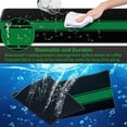 thumbnail image 3 of Large Extended Computer Mouse Pad 31.5 x 15.7 Inch BlackGreen Full Desk Mat with NonSlip Base, Perfect for Gaming, Office, and Home Use, 800x400mm Size, 3 of 6
