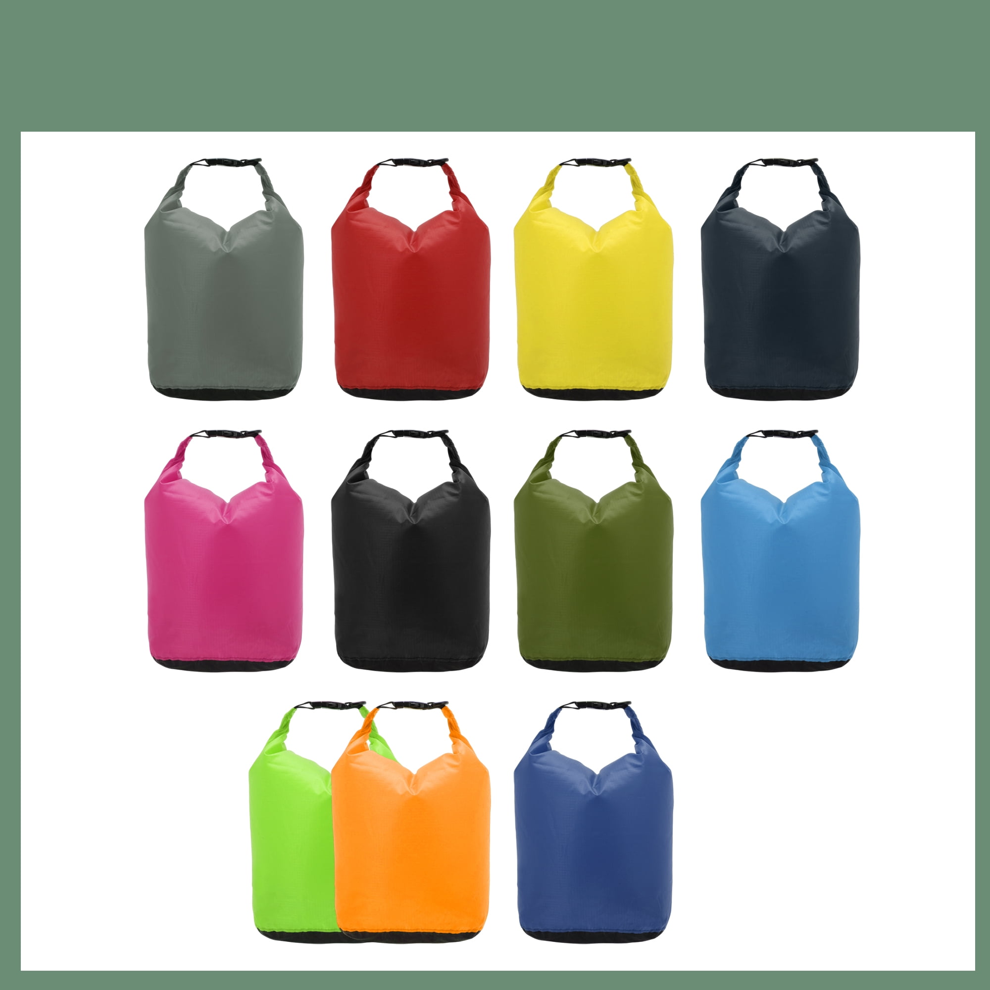 Unique Bargains Stuff Sacks Lightweight Dry Pack Black 10L