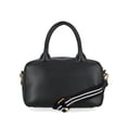 thumbnail image 3 of Free Assembly Women's Faux Leather Satchel Handbag, Black, 3 of 5