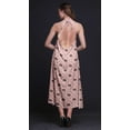 thumbnail image 3 of Bimba Robe de Plage Dos Nu Imprimée Géométrique pour Femmes Col Halter Long RayonDress-TTG, 3 of 6