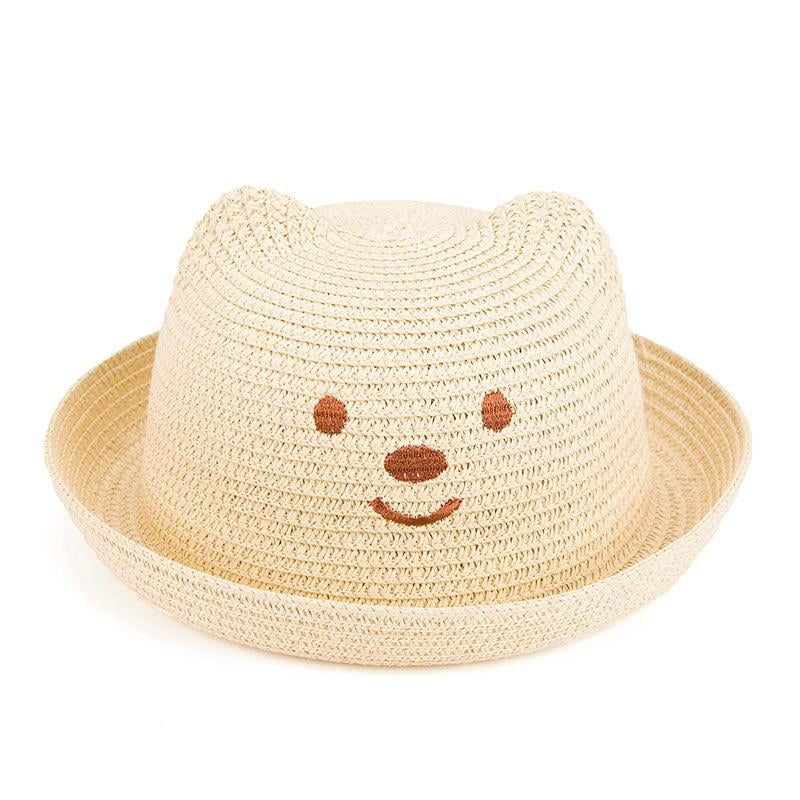 1 Pcs Floppy Hat Wide Brim Sun Hat Fashion Travel Baby Beach Hat Ideal for Vacation Dark Blue Straw Walmart en linea