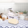 thumbnail image 1 of Fiudx Ofertas del día Frasco Sellado Nuevo Tarro De Grano De Cocina Y Varios Granos Frasco Sellado A Prueba De Insectos Caja Transparente De Conservación Fresca Grano Varios, 1 of 3