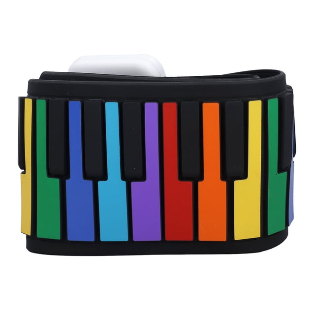 Roll Up Piano, 500mAh Foldable Waterproof 49 Keys Roll Up Piano Educational Thickened for Kids