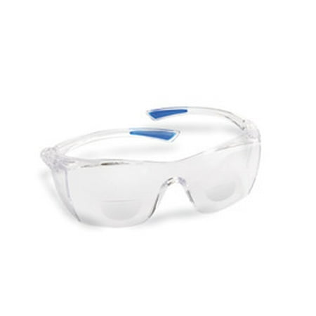 

Radnor Readers Series 2.5 Diopter Safety Glasses With Clear Frame And Clear Polycarbonate Anti-Scratch Lens - 12/Box (8 Boxes)