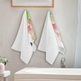 thumbnail image 3 of Cute Bunny Gnome Hand Towels 2 PCS, Easter Eggs Kitchen Towel Ultra Soft and Highly Absorbent,Decorative Fingertip Face Towel for Bathroom Hotel, 28.3"x14.4", 3 of 4