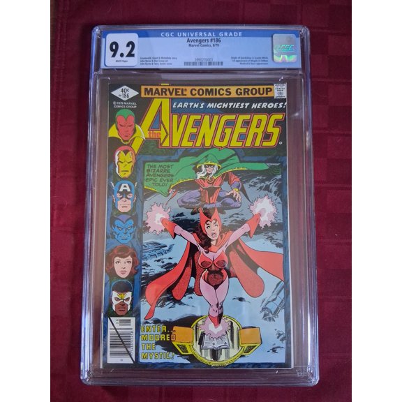 Avengers #186 - CGC 9.2 Comic Book